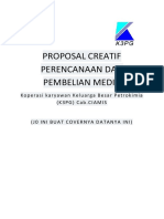 Proposal Creatif Perencanaan Dan Pembelian Media