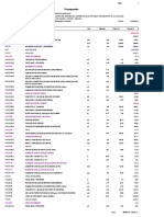 4.1 Presupuesto de Obra PDF