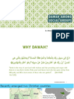 Dawah Among Social Groups