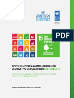 ODS 15 Vida de Ecosistemas Terrestres