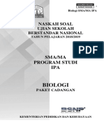 Soal Usbn Biologi Paket 3