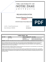 forward planning document primary