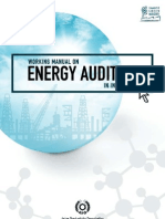 Working Manual On Energy Auditing