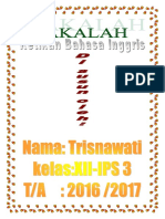 Unit 13 Trisnawati Xii-Ips 3