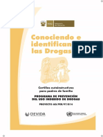 Conociendo e Identificando Las Drogas II