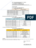 Jadwal PAS & UAS Semester 2