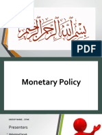 Monetary Policy Presentation