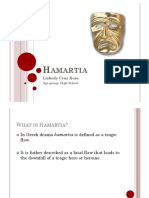 Hamartia in Ancient Greek Theater