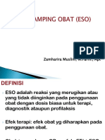 Efek Samping Obat (ESO)