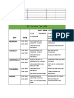 Wisdomchupa Time Table