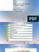 Anatomi & Fisiologi Sistem Integumen: Disusun Oleh: 1.desy Ariza Eka Putri 2. Roihatul Jannah