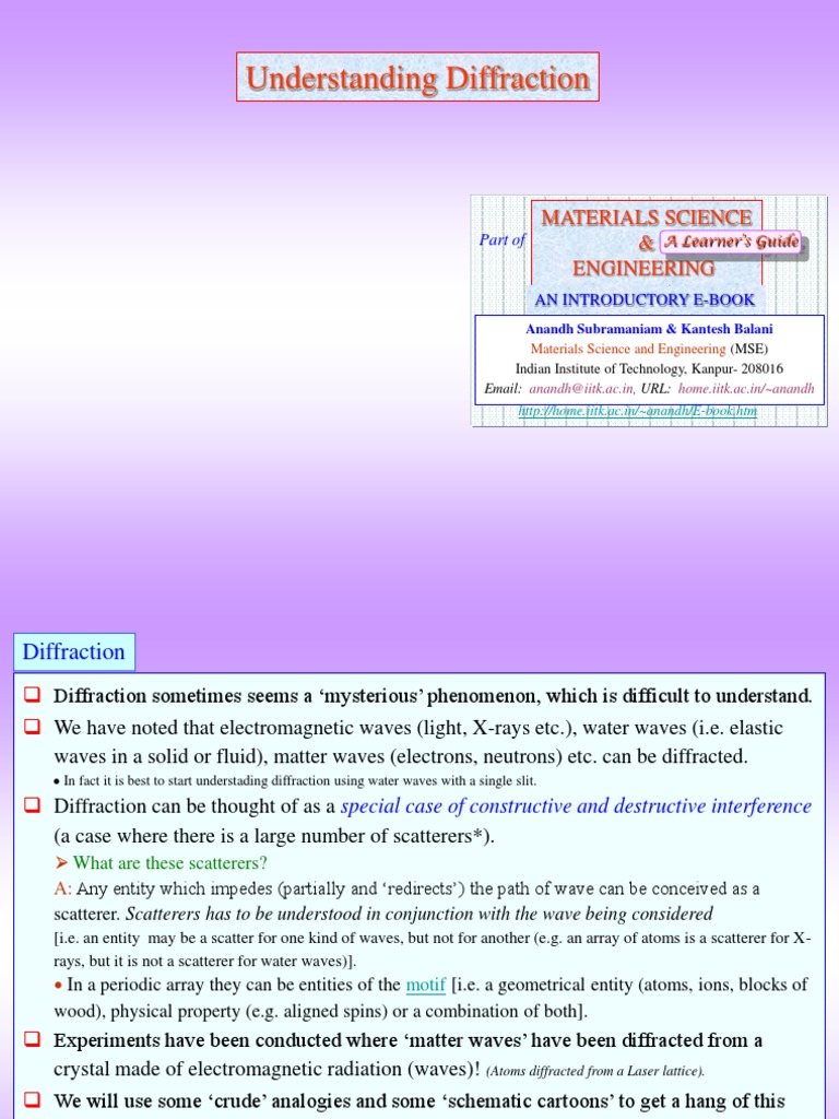 Understanding Diffraction | PDF | Business