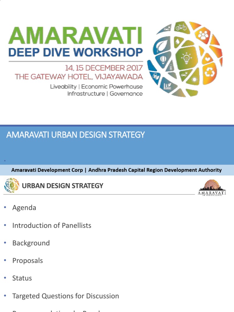Amaravati Urban Design Strategy Overview | PDF | Urban Design | City