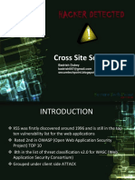 Cross Site Scripting