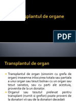 Transplant de Organe