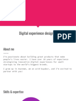 Digital Experience Designer Pearl
