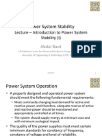 L01 - Introduction To Power System Stability Problems