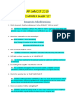 Ap Eamcet 2019: Computer Based Test