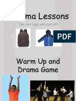 Drama Lessons Visual Guide