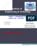COMPUTER SECURITY PPT