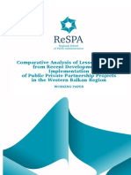 Public Private Partnership Projects - Comparative Analysis PDF