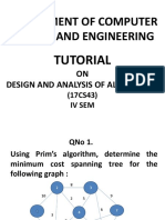 Algorithms tutorial for computer science students