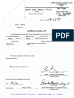 James Jordan Federal Criminal Complaint