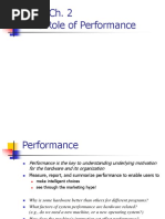 COD Ch. 2 The Role of Performance