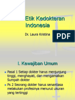 Kode Etik Kedokteran Indonesia