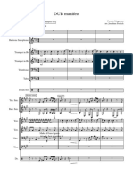 Dub Manifest Brass Band 1 - Full Score PDF