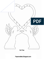 Heart Sliceform Table Decoration PDF