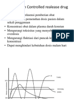 Keuntungan Controlled Realease Drug