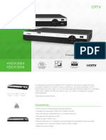 Datasheet Ficha Tecnica - Hdcvi 3004 e Hdcvi 3008 - Hibrido