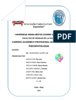 Psicopatologia Monografia