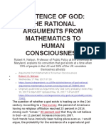 Arguments From Mathematics To Human Consciousness - Nelson