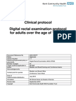 Digital Rectal Examination Protocol