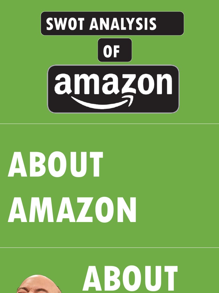 Amazon SWOT Analysis Overview | PDF | E Commerce | Brand
