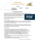 Guía 11 Marcadores Discursivos Grado 11