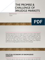 The Promise & Challenge of Knowledge Markets