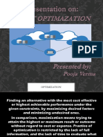 Presentation On Joint Optimization