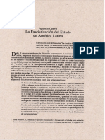 Agustin Cueva. A Fascistização Do Estado Na AL PDF
