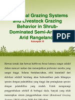 Rotational Grazing Systems and Livestock Grazing Behavior in Shrub-Dominated Semi-Arid and Arid Rangelands