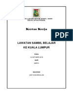 Kertas Kerja Lawatan