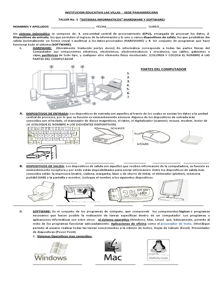 Examen Comp | PDF | Periférico | Hardware de la computadora