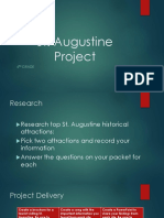 St. Augustine Project: 4 Grade