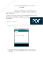 Programando Arduino Desde Atmel Studio 7 Integrando AVRDUDE PDF