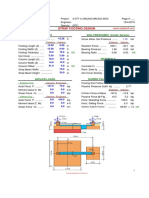 Strap Footing Design: ASDIP Foundation 2.6.1