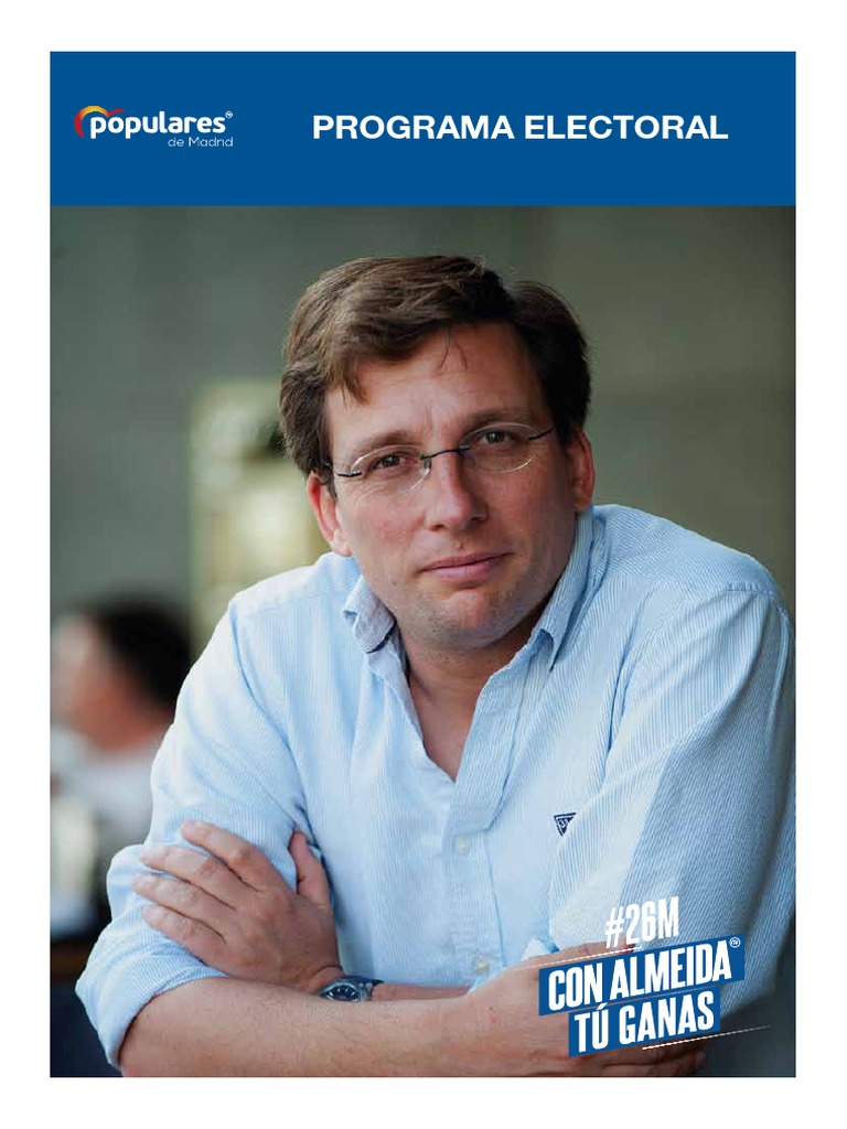 Programa Electoral Del PP para Al Ayuntamiento de Madrid | PDF | Madrid ...
