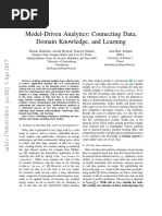 Model-Driven Analytics: Connecting Data, Domain Knowledge, and Learning