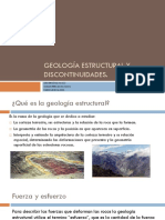 Geologia Estructural y Discontinuidades